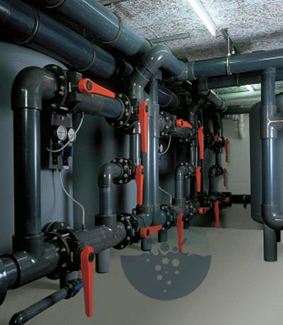 دسته‌بندی تجهیزات مورد نیاز و لوله و اتصالات جکوزی